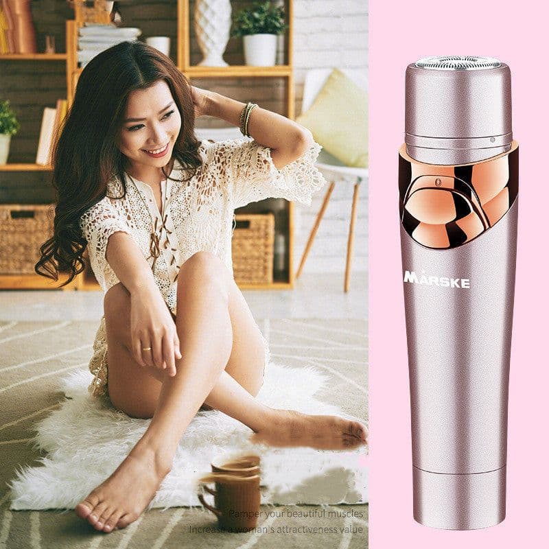 image-Four-in-one Multi-function Shaver Armpit Leg Hair Remover Electric Eyebrow Trimmer Nose Hair Cleaning Lady Hair Removal