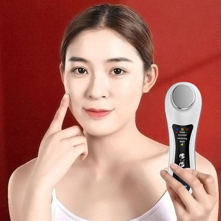 image-Hot & Cold Eye Massage Machine Eye Skin Care Reduce Fine Lines Remove Eye Edema Circle Ease Dry Eye Stress Warm Care