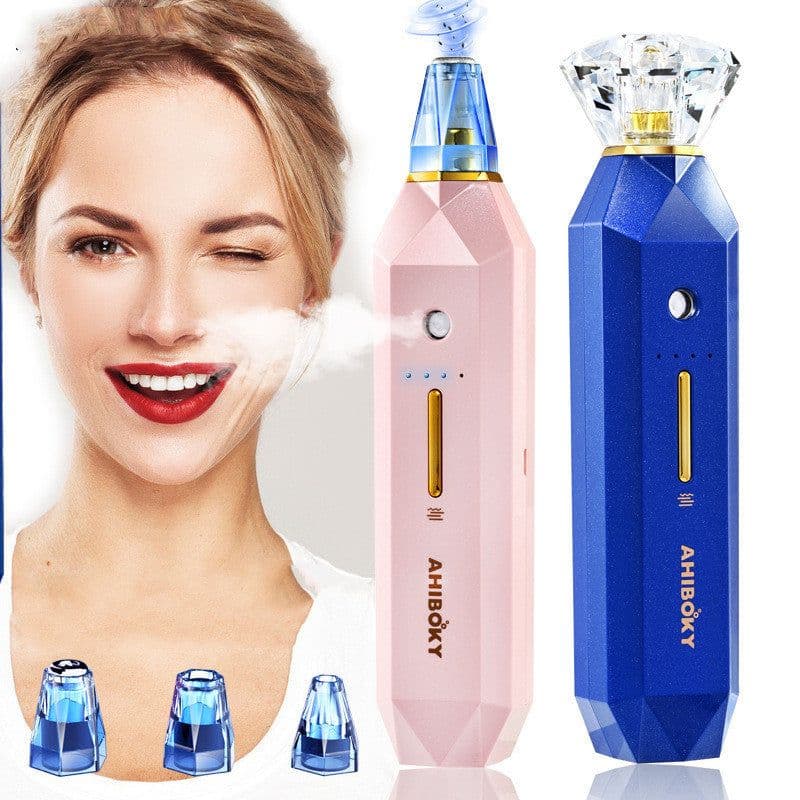 image-2-IN-1 Blackhead Remover Vacuum Pore Cleaner Acne Remover Mist Facial Sprayer Skin Mouisture Nose Face Deep Cleansing Skin Care