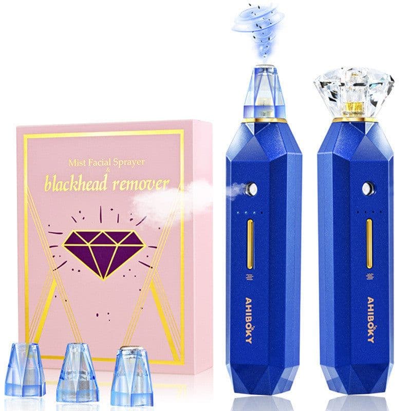 image-2-IN-1 Blackhead Remover Vacuum Pore Cleaner Acne Remover Mist Facial Sprayer Skin Mouisture Nose Face Deep Cleansing Skin Care