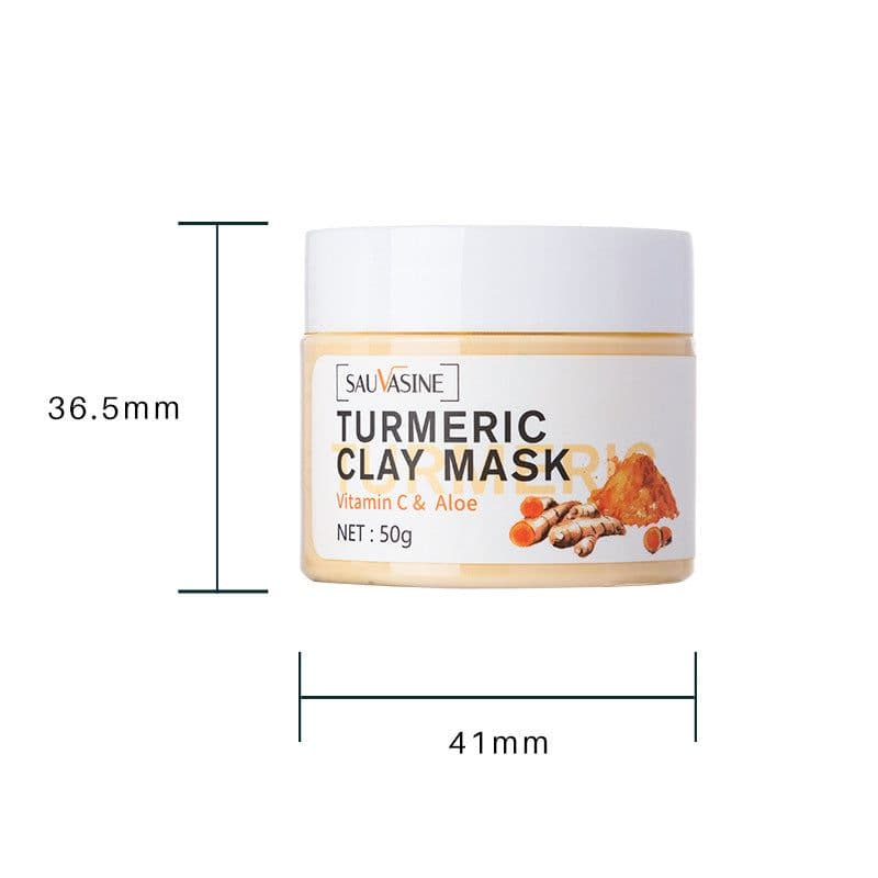 image-Turmeric Clay Mask Hydrating Moisturizing