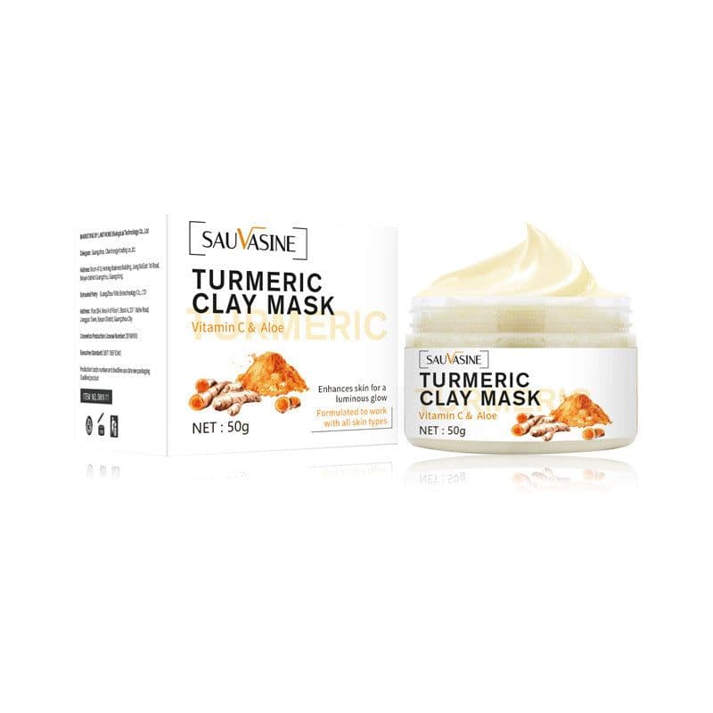 image-Turmeric Clay Mask Hydrating Moisturizing