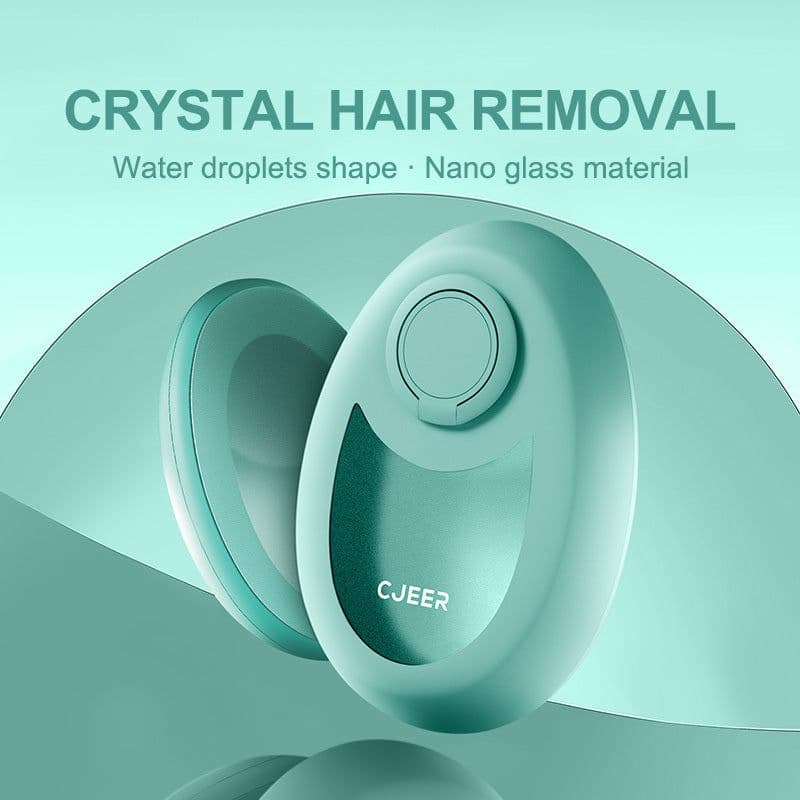 image-CJEER Upgraded Crystal Hair Removal Magic Crystal Hair Eraser For Women And Men Physical Exfoliating Tool Painless Hair Eraser Removal Tool For Legs Back Arms