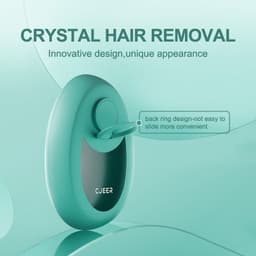 image-CJEER Upgraded Crystal Hair Removal Magic Crystal Hair Eraser For Women And Men Physical Exfoliating Tool Painless Hair Eraser Removal Tool For Legs Back Arms