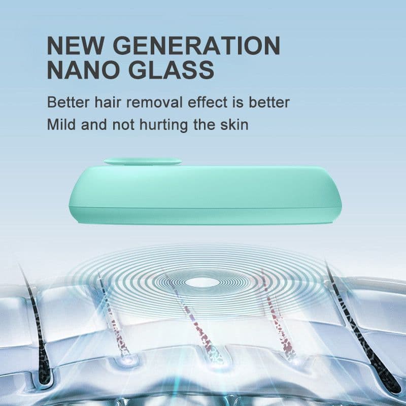 image-CJEER Upgraded Crystal Hair Removal Magic Crystal Hair Eraser For Women And Men Physical Exfoliating Tool Painless Hair Eraser Removal Tool For Legs Back Arms