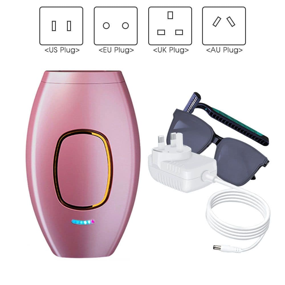 image-Hair Removal Instrument Mini Portable Face Leg Back Bikini Hair Removal Machine From Home Painless Permanent