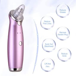 image-Electric Blackhead Remover Pore Vacuum Suction Diamond Dermabrasion Face Cleaner