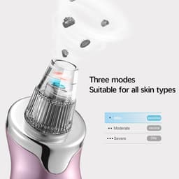 image-Electric Blackhead Remover Pore Vacuum Suction Diamond Dermabrasion Face Cleaner