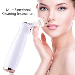 image-Electric Blackhead Remover Pore Vacuum Suction Diamond Dermabrasion Face Cleaner