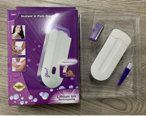image-Women's USB Electric Induction Electric Hair Remover