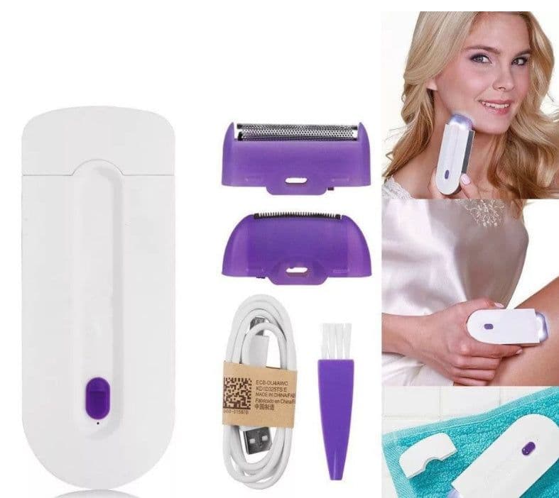 image-Women's USB Electric Induction Electric Hair Remover