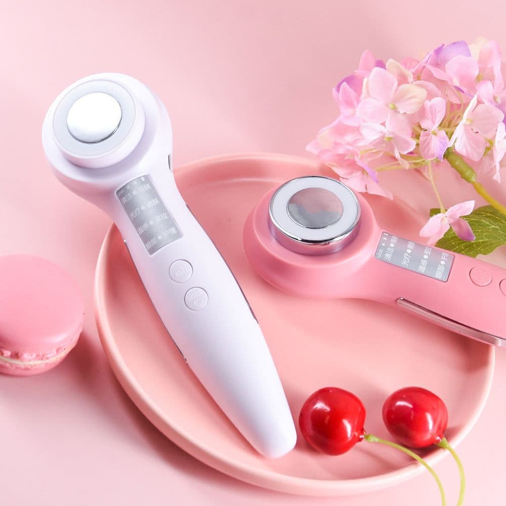 image-Beauty Instrument Household Facial Massage Cleansing Method Import Lifting And Tightening