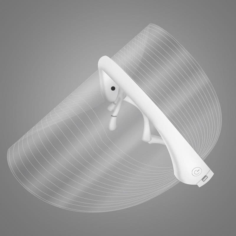image-LED Three-color Beauty Mask Household Face Acne Removing Photon Skin Rejuvenation Skin Whitening And Spots Lightening Beauty Apparatus