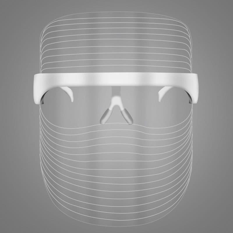 image-LED Three-color Beauty Mask Household Face Acne Removing Photon Skin Rejuvenation Skin Whitening And Spots Lightening Beauty Apparatus