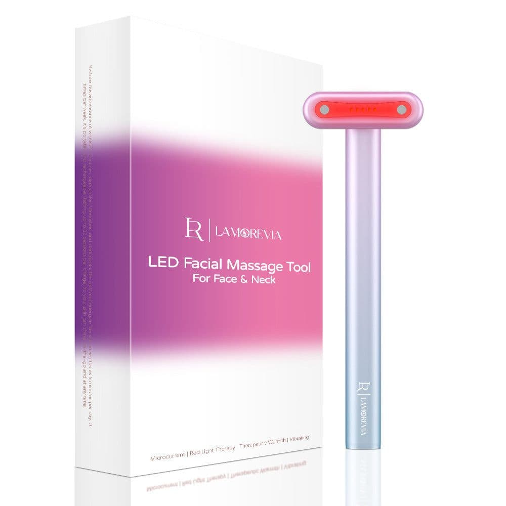 image-Wand Skin Care EMS Micro-current Introduction Rotatable Vibration Face And Neck Massage