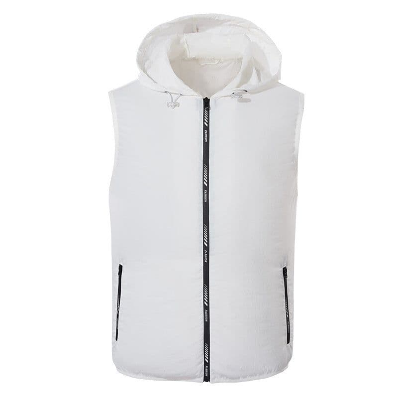 image-Air-conditioning Fan Clothing Cooling Men's Sun Protection Clothing
