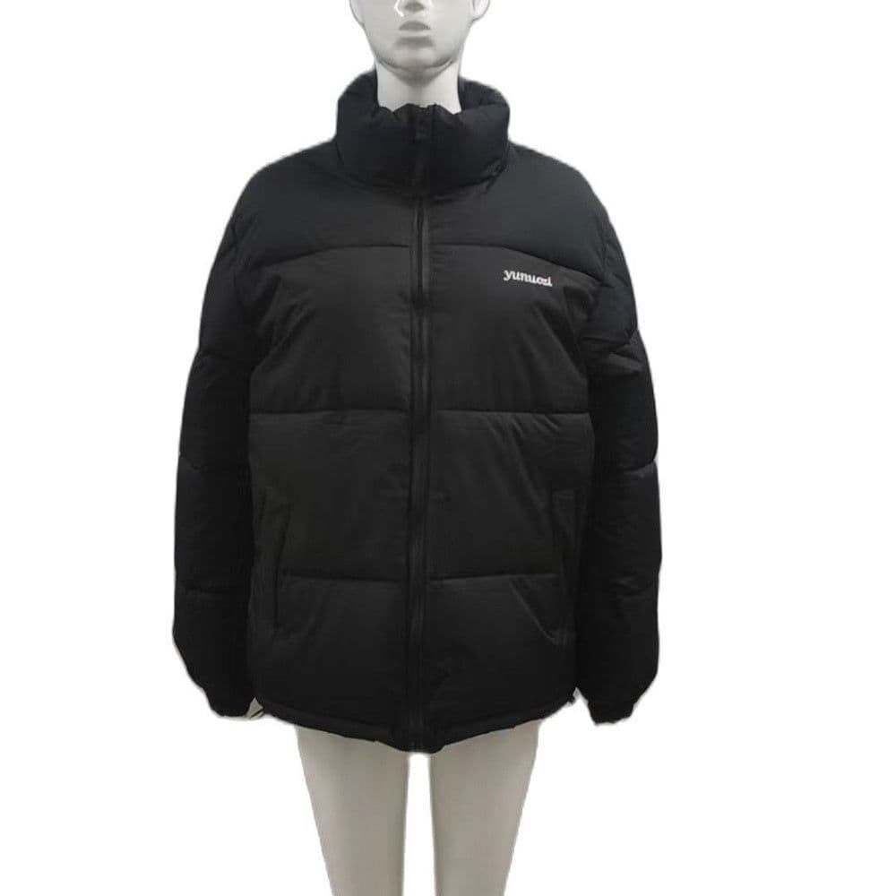 image-Winter Coat Women Casual Windproof Down Cotton Coat Warm Thickened Jacket Solid Outwear All-match Loose Tops Clothing