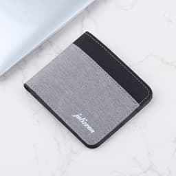 image-Personalized Trendy Niche Contrast Color Wallet Men's Wallet