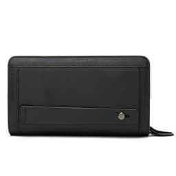 image-First Layer Cowhide Clutch Double Layer Zipper Wallet