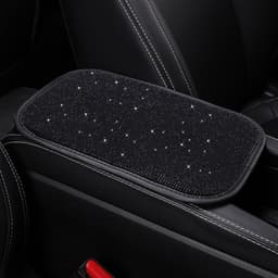image-Diamond Steering Wheel Cover Rhinestones Crystals Car Handcraft Steering Wheel Covers