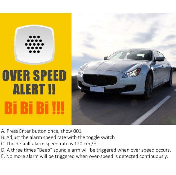 image-Car Head Up GPS Speedometer