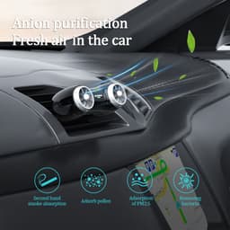 image-Car Negative Ion Air Purifier Car Interior Supplies