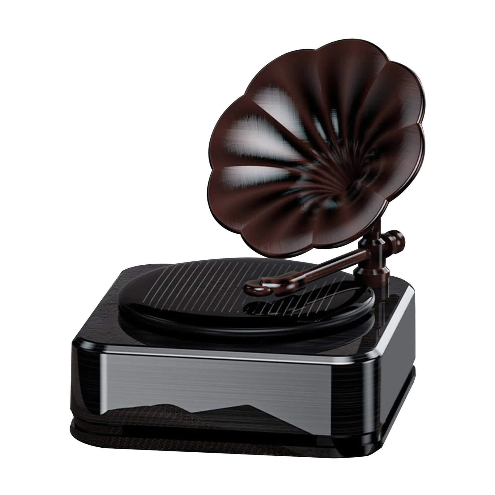 image-Car Record Player Aromatherapy Ornaments Retro Windmill Perfume Car Decoration Supplies