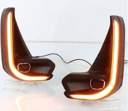 image-Suitable For 20-21 Hilux Daytime Running Lights Hilux Modified Led Steering Fog Lights