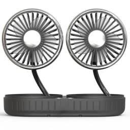 image-Double-Headed Hose Small Fan Usb Car Interior Creative Automotive Accessories