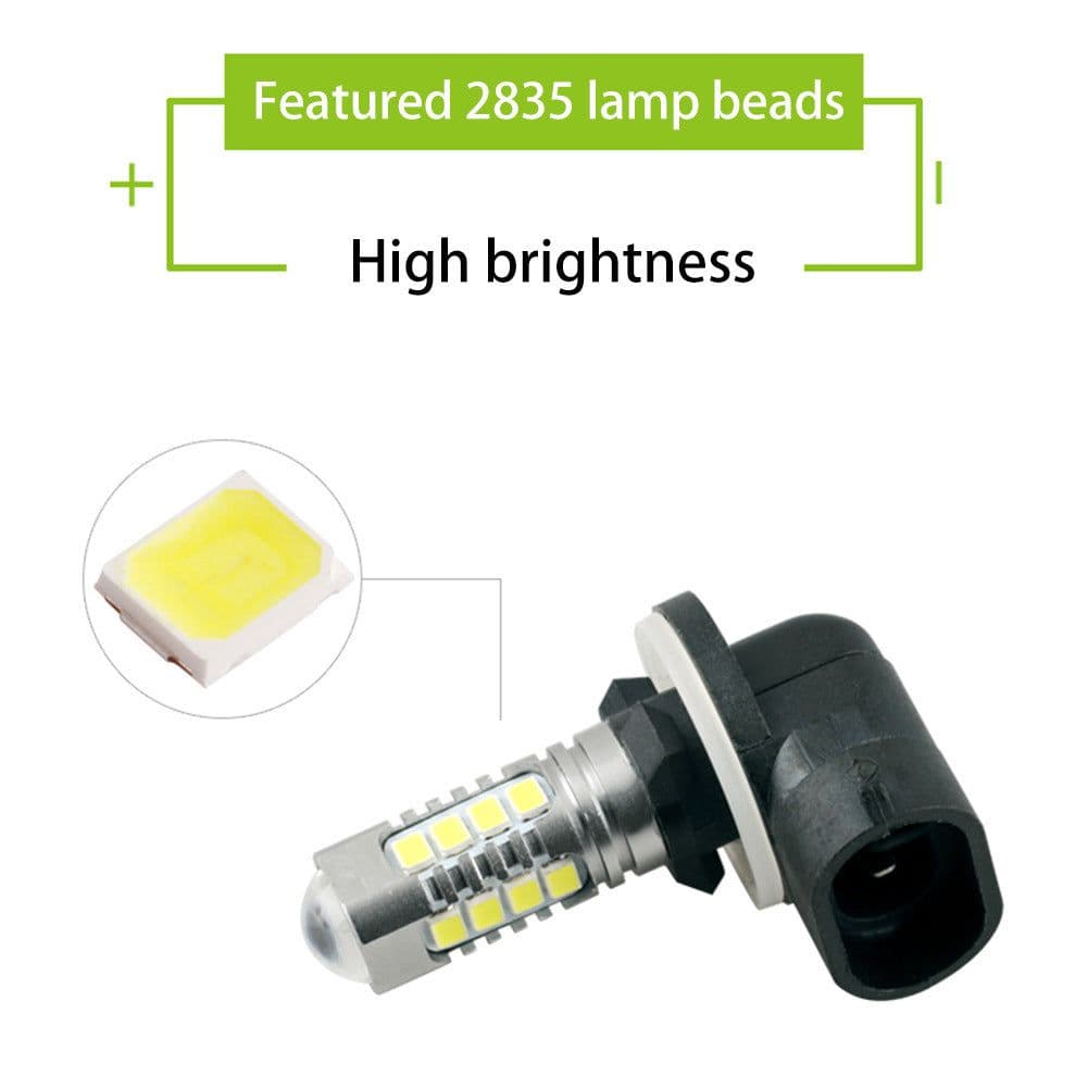 image-Haohui Car Fog Lights Led 880 881 2835 16Smd 3030 Smd Highlight Car Modified Lights