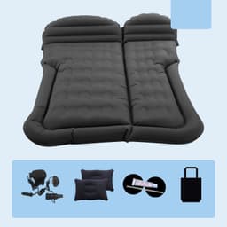 image-Inflatable Car Mattress SUV Inflatable Car Multifunctional Car Inflatable Bed Car Accessories Inflatable Bed