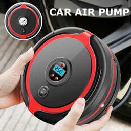 image-Car Electric Air 260PSI DC 12V Portable Wireless Auto Air Compressor Tire Inflatorr For Automotive Motorcycle Balloon Pumps