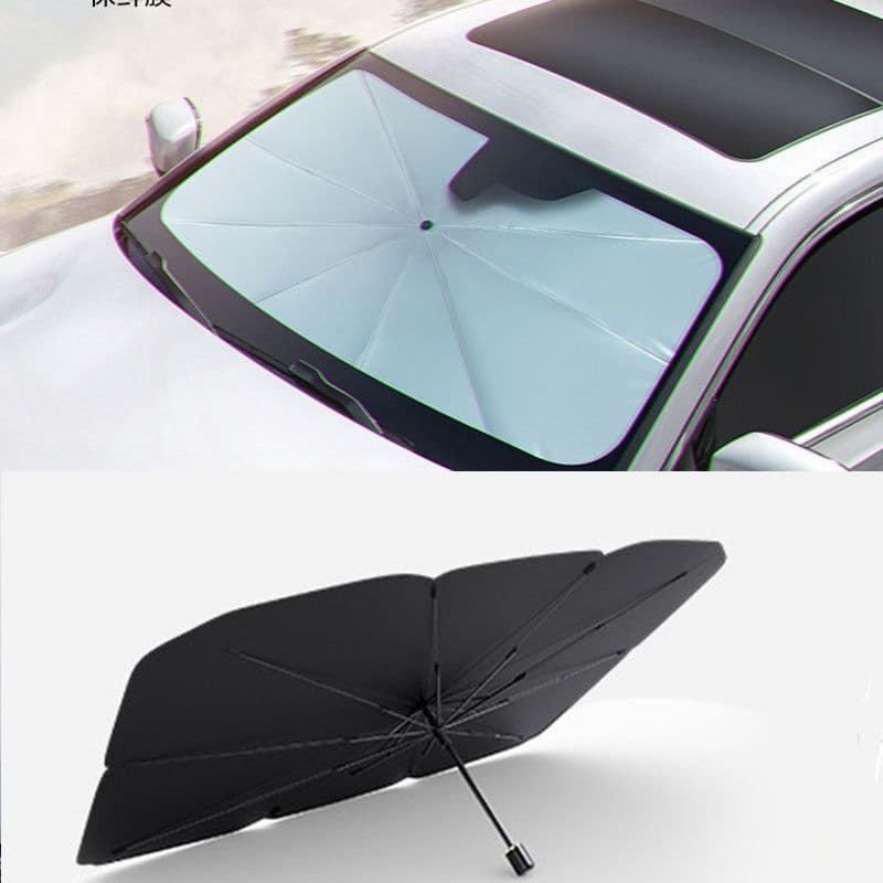 image-Super Strong Sunscreen Folding Compact Portable Rain And Rain Strong Car Umbrella