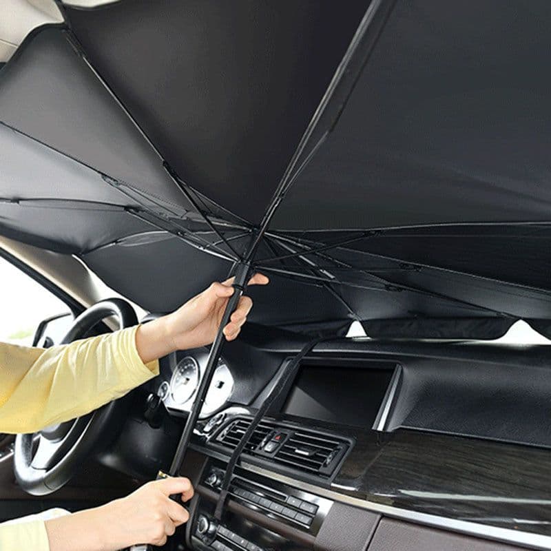 image-Super Strong Sunscreen Folding Compact Portable Rain And Rain Strong Car Umbrella