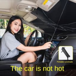 image-Super Strong Sunscreen Folding Compact Portable Rain And Rain Strong Car Umbrella
