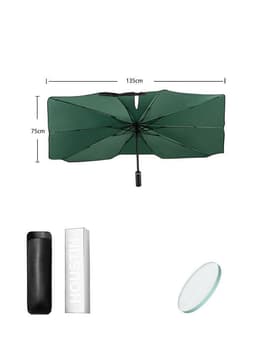 image-Super Strong Sunscreen Folding Compact Portable Rain And Rain Strong Car Umbrella