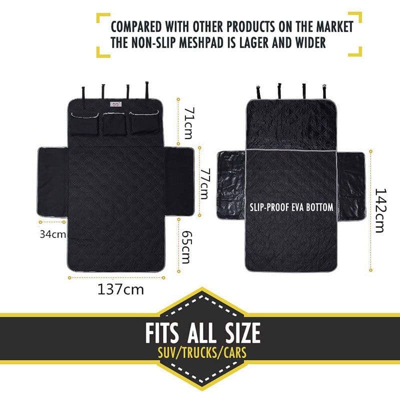 image-Trunk Pet Mat, Car Travel Dog Mat, Car Seat, Car Trunk Pet Mat