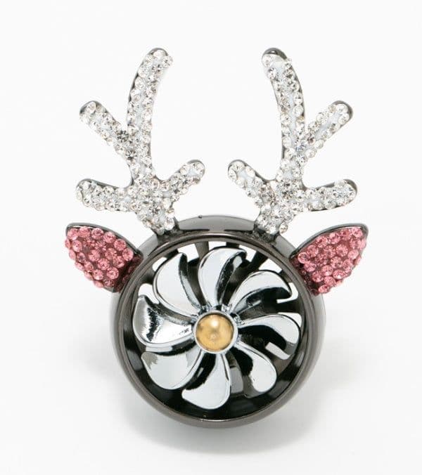 image-Car Aromatherapy, Diamond-encrusted Antlers, Car Ornaments, Perfume Fans, Car Accessories
