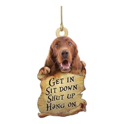 image-Car Dog Pendant Pendant, Car Key Backpack Accessories