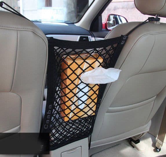 image-Elastic Car Pet Fence Dog Safety Isolation Net Children Travel Isolation Barrier Mesh Dog Fence Anti-collision Mesh Pet Supplies