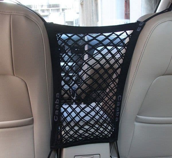 image-Elastic Car Pet Fence Dog Safety Isolation Net Children Travel Isolation Barrier Mesh Dog Fence Anti-collision Mesh Pet Supplies