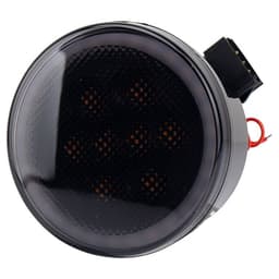 image-Suitable For Wrangler Modified LED Car Center Grid Lights Turn Signal Warning Wide Signal Lights