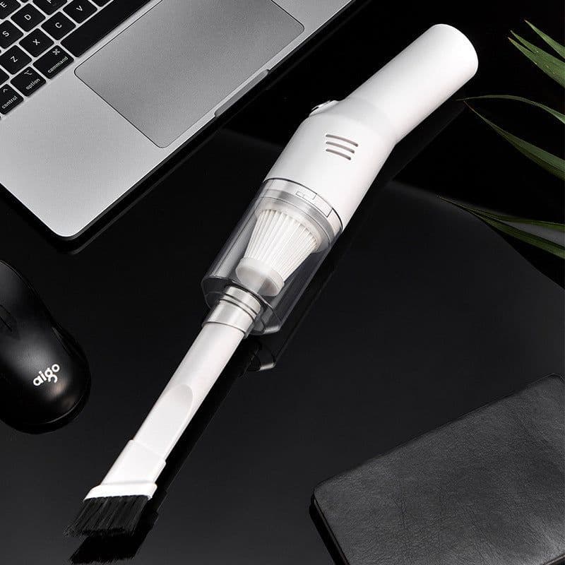 image-Car Vacuum Cleaner Portable Handheld Home Powerful Cyclone Wet Dry Wireless 120W Use USB Chargeable Durable Vacuum Cleaner