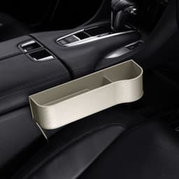 image-Car Organizer Seat Gap Storage Box PU Case Pocket Car Seat Side Slit For Wallet Phone Coins Cigarette Keys Cards Auto Universal