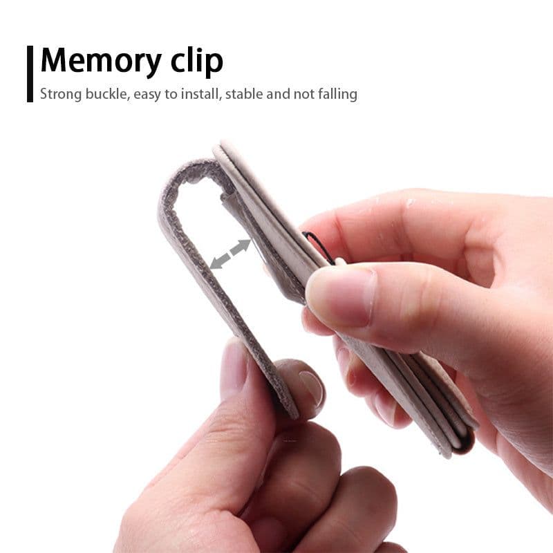image-Car Glasses Holder Universal Sun Visor Eyeglasses Clip Sunglasses Case Card Holder Auto Interior Accessories
