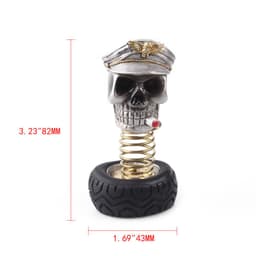 image-Car Skull Personality Interior Decoration Halloween Day Ornament For Car Goods Car Interior Accessories Decoration