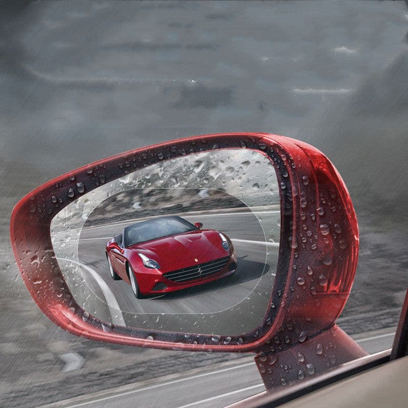 image-Car Rearview Mirror Rainproof Film Anti-fog Nano