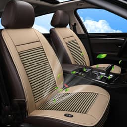 image-Blowing And Cooling Seat Cushion Car With Ice Silk