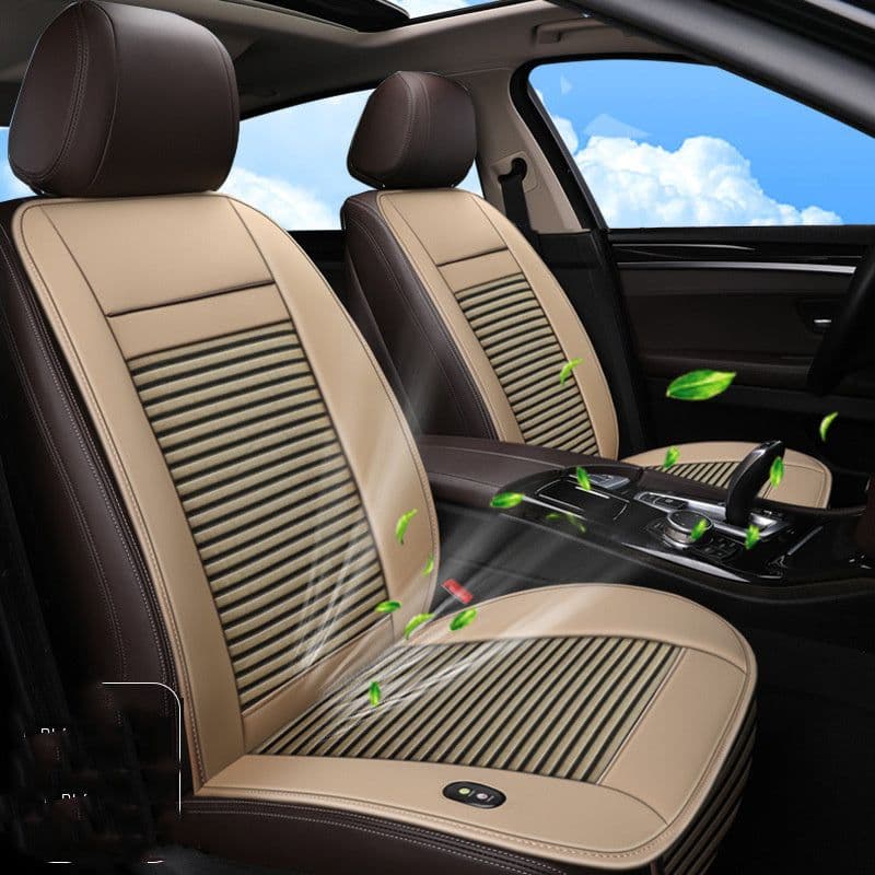 image-Blowing And Cooling Seat Cushion Car With Ice Silk