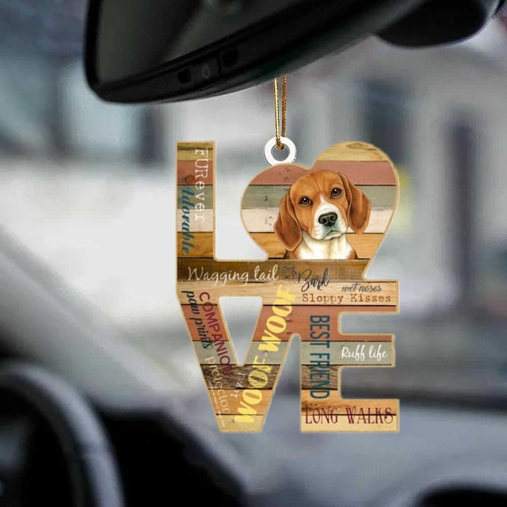 image-Car Pendant Sleeping Dog Angel Home Decor Acrylic Showcase Hanging Ornaments For Doors